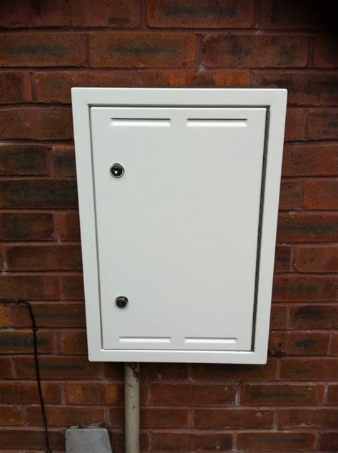 how for from ground should tje electric meter box|replace electric meter box door.